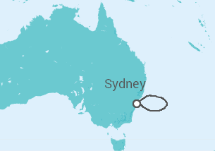 Itinerario del Crucero Australia - Carnival Cruise Line