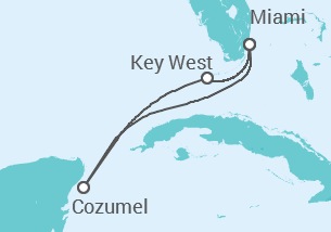 Itinerario del Crucero Bahamas - Carnival Cruise Line