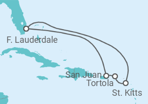 Itinerario del Crucero Puerto Rico e Islas Vírgenes - Celebrity Cruises