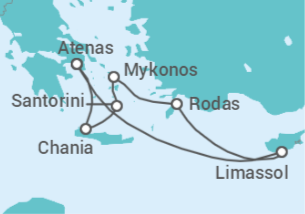 Itinerario del Crucero Chipre, Grecia - Celebrity Cruises