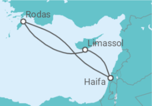 Itinerario del Crucero  Chipre y Grecia - Royal Caribbean