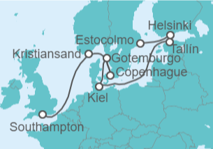 Itinerario del Crucero Dinamarca, Polonia, Lituania, Estonia, Rusia, Finlandia - Regent Seven Seas