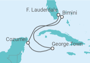 Itinerario del Crucero _Islas Caimán, México y Bahamas - Celebrity Cruises