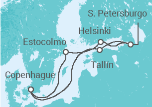 Itinerario del Crucero Cuentos de Hadas - Disney Cruise Line