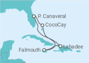 Itinerario del Crucero Jamaica - Royal Caribbean