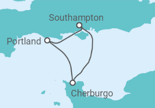 Itinerario del Crucero Francia - MSC Cruceros