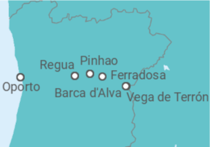 Itinerario del Crucero Crucero por el Duero - CroisiEurope