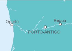 Itinerario del Crucero El valle del Duero  - CroisiEurope
