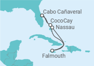 Itinerario del Crucero Jamaica y CocoCay - Royal Caribbean