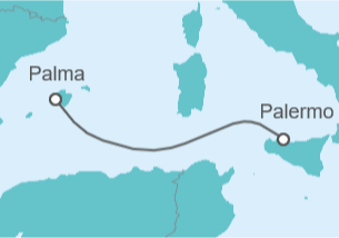 Itinerario del Crucero Italia - Costa Cruceros