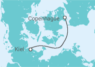 Itinerario del Crucero Alemania - MSC Cruceros
