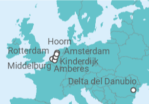 Itinerario del Crucero Holanda - AmaWaterways