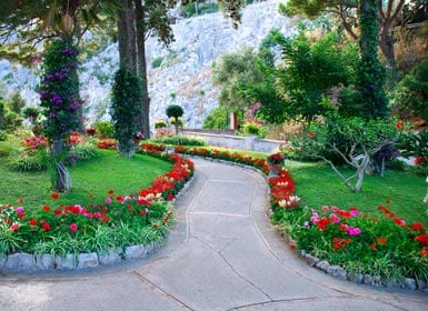 Los jardines de Augusto, Capri
