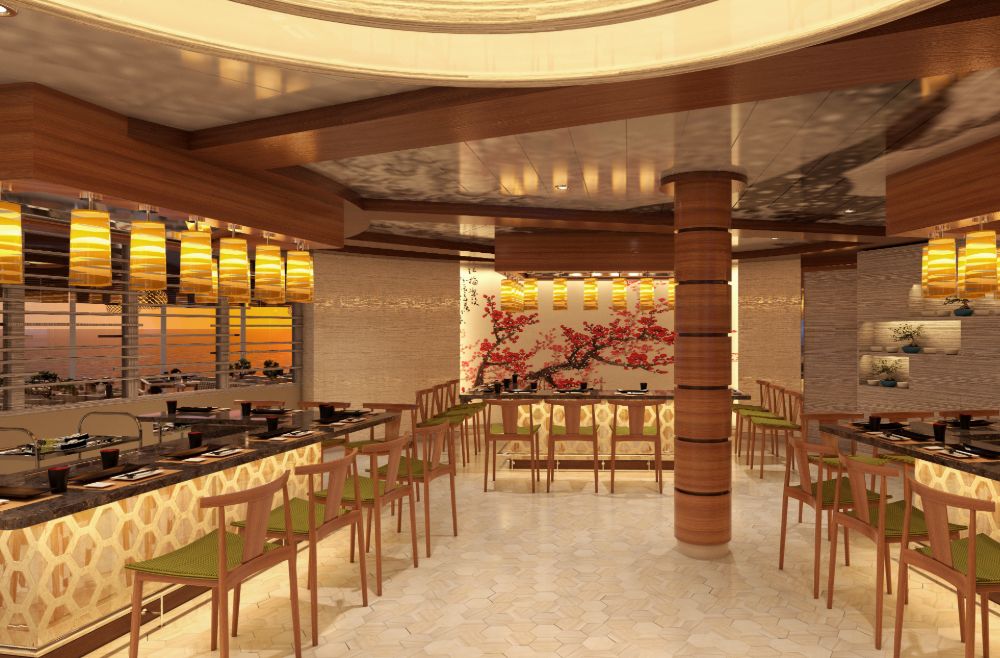 Carnival Jubilee Bonsai_Teppanyaki
