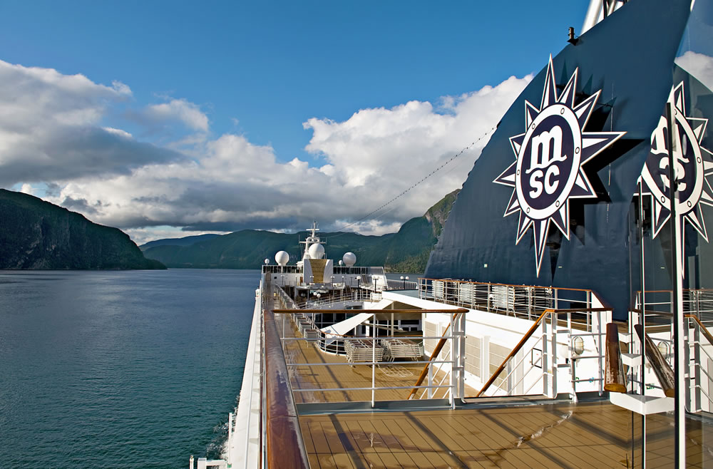 MSC Opera, fiordos