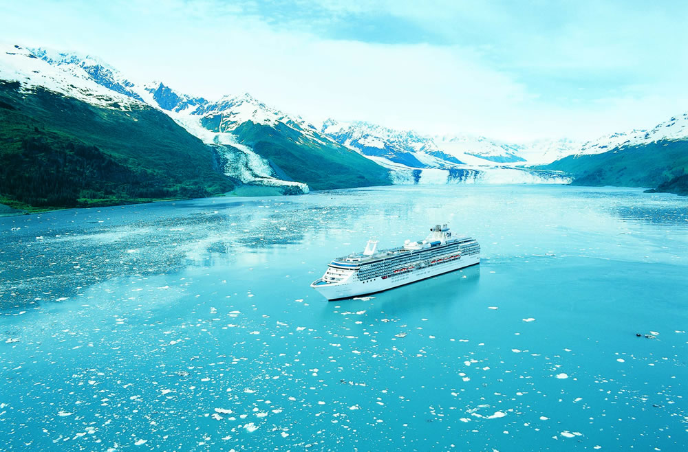 Coral Princess en Alaska