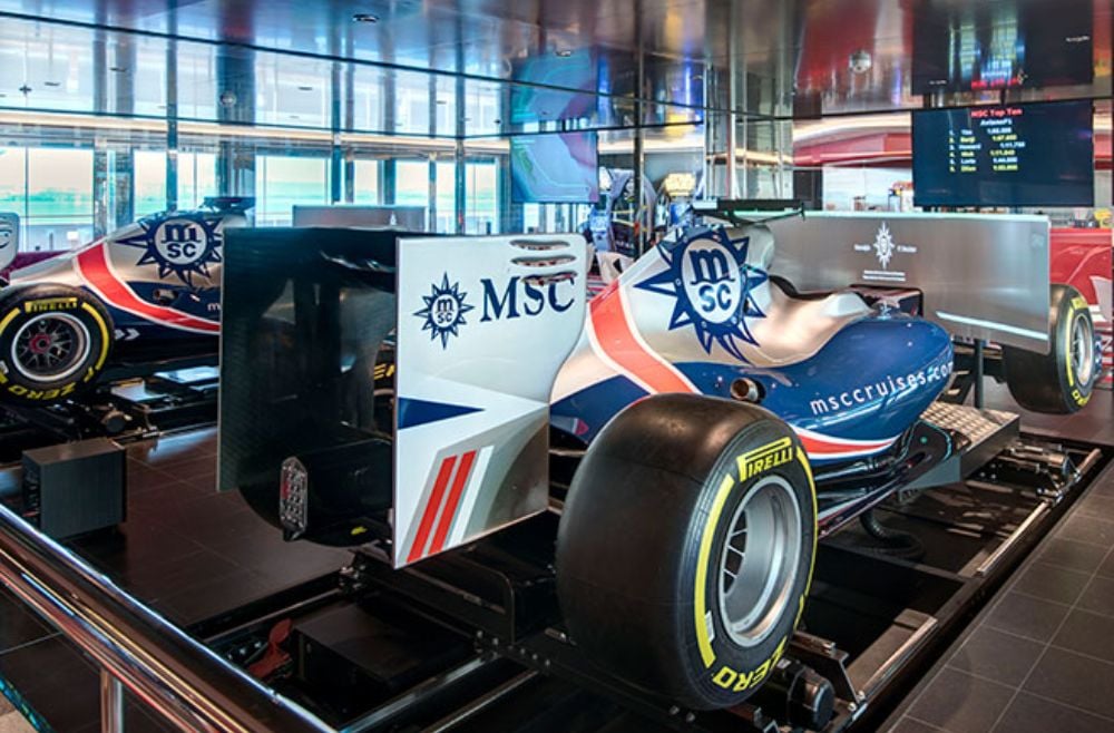 MSC Euribia F1-Simulators