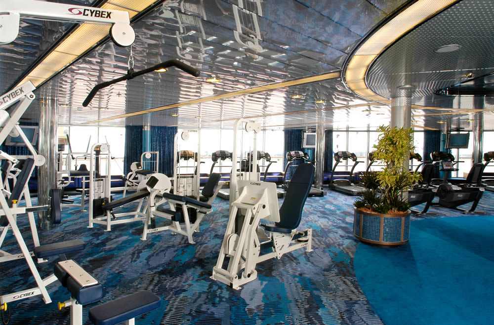 ms Oosterdam_gym