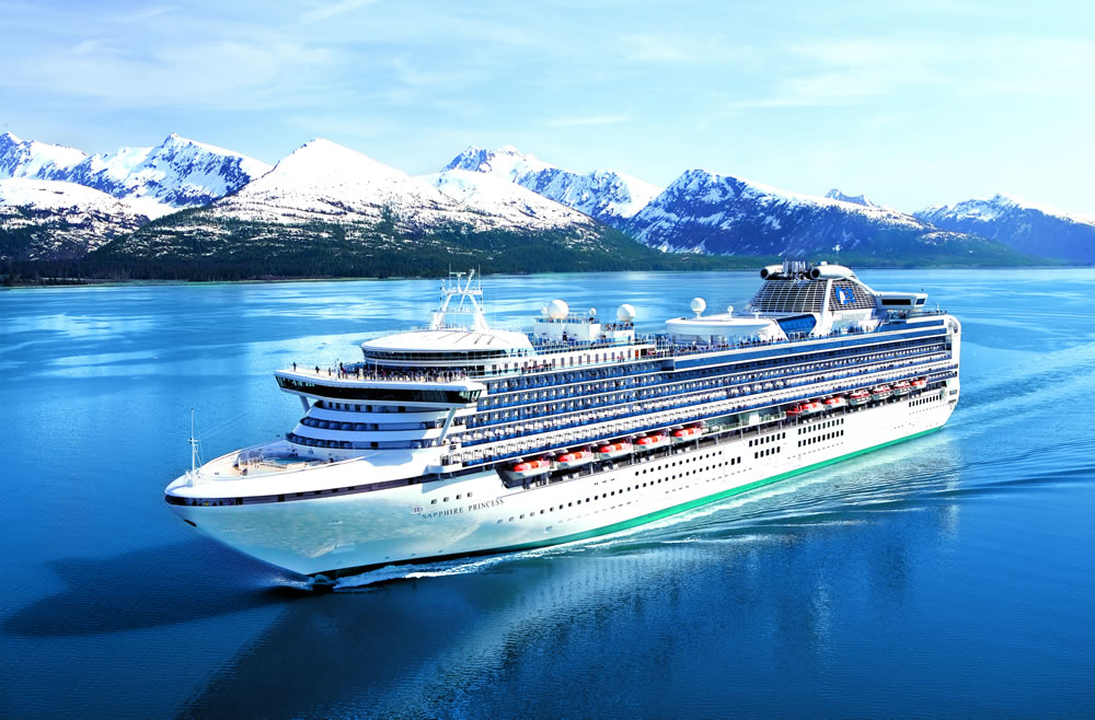 Sapphire Princess en Alaska