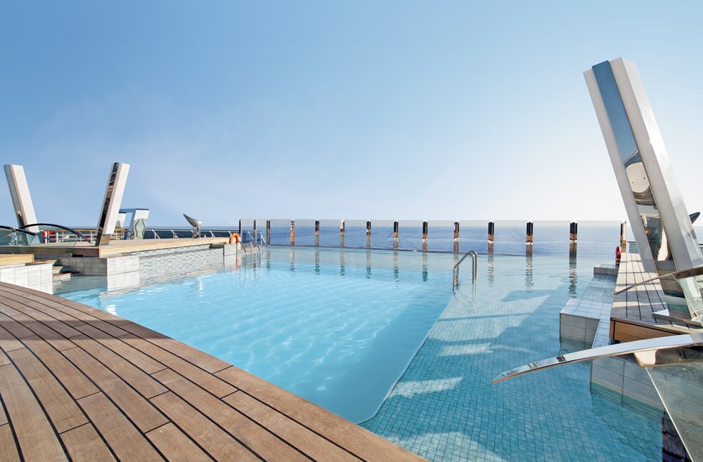 The garden pool