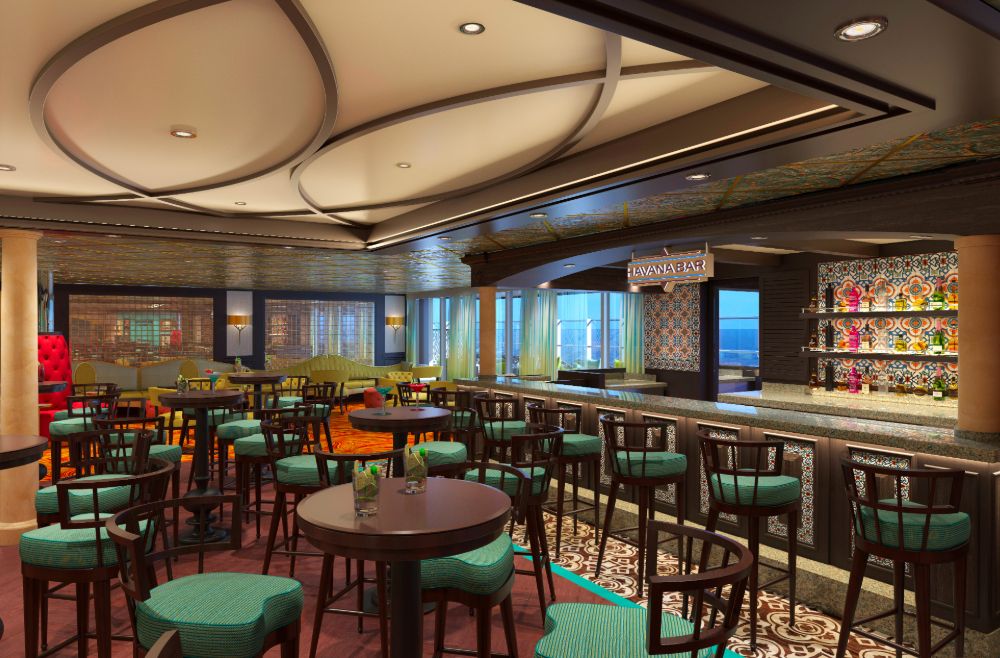 Carnival Jubilee Havana Bar