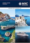 MSC Cruceros Mediterráneo nov 2025 - oct 2026