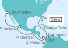 Itinerario del Crucero Islas Caimán, Colombia, Panamá, México - Royal Caribbean