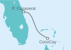 Itinerario del Crucero Orlando y Perfect Day in CocoCay - Royal Caribbean