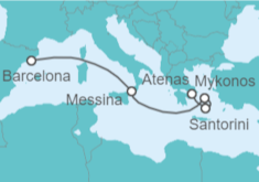 Itinerario del Crucero Grecia, Italia - Royal Caribbean