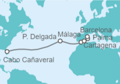 Itinerario del Crucero Portugal, España - Royal Caribbean