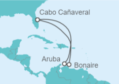 Itinerario del Crucero Aruba - Carnival Cruise Line