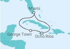 Itinerario del Crucero Islas Caimán, Jamaica - Carnival Cruise Line
