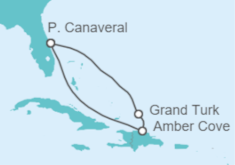 Itinerario del Crucero Bahamas - Carnival Cruise Line