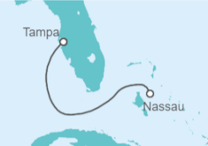 Itinerario del Crucero Bahamas - Carnival Cruise Line