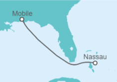 Itinerario del Crucero Bahamas - Carnival Cruise Line