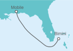 Itinerario del Crucero Mobile, Alabama - Carnival Spirit - Carnival Cruise Line