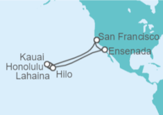 Itinerario del Crucero Hawai - Carnival Cruise Line