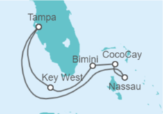 Itinerario del Crucero Bahamas, Estados Unidos (EE.UU.) - Royal Caribbean