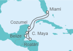 Itinerario del Crucero Retiros tropicales - Oceania Cruises