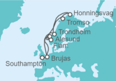 Itinerario del Crucero Bélgica, Noruega - Celebrity Cruises