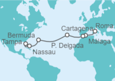 Itinerario del Crucero España, Portugal, Bermudas, Bahamas - Celebrity Cruises