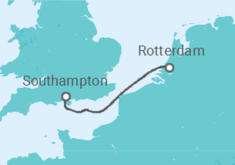 Itinerario del Crucero Escapada a Rotterdam - Cunard