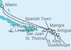 Itinerario del Crucero Dominica, Puerto Rico, Antigua Y Barbuda - Explora Journeys