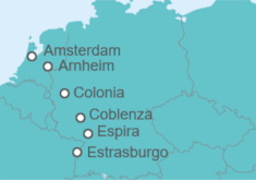 Itinerario del Crucero Encantos del Rhin II - Panavision