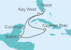 Itinerario del Crucero México - Explora Journeys