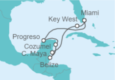 Itinerario del Crucero México - Explora Journeys