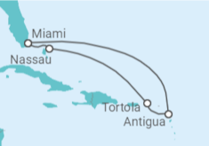Itinerario del Crucero Bahamas, Islas Vírgenes - Reino Unido, Antigua Y Barbuda - Celebrity Cruises