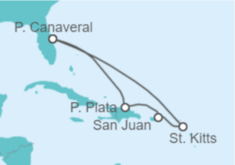 Itinerario del Crucero República Dominicana y Puerto Rico - Celebrity Cruises