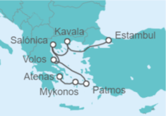 Itinerario del Crucero Grecia - Explora Journeys