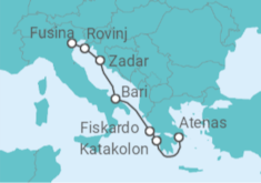 Itinerario del Crucero De Atenas a Venecia - Explora Journeys